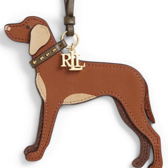 Lauren Ralph Lauren Viszla bolsa etiqueta cuero 10 cm