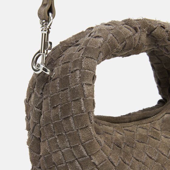 LES VISIONNAIRES Greta Micro weave Bolso Piel 20 cm