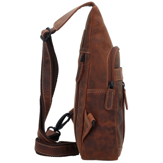 Jack Kinsky Baltimore 17 Bolsa de hombro de cuero 30 cm