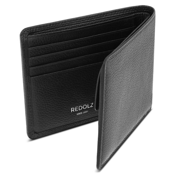 Redolz Cartera Essentials QF de cuero RFID 11,5 cm