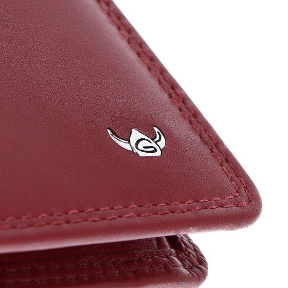 Golden Head Polo Billetera de cuero RFID 11 cm