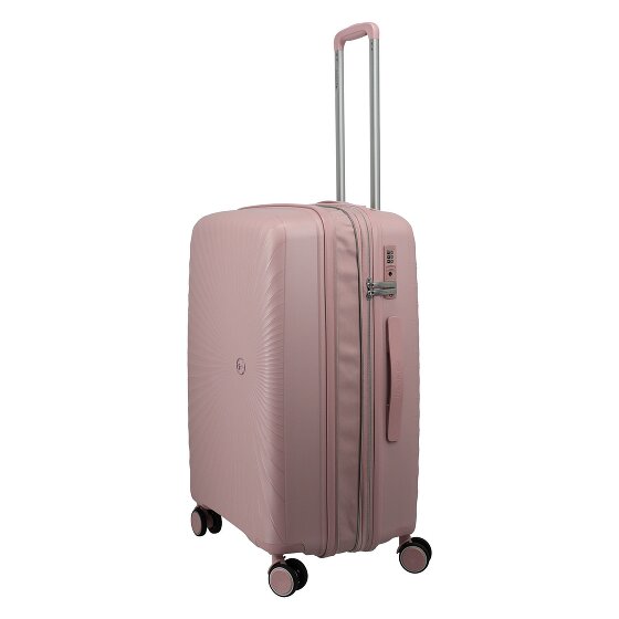 Travelite Tamaris x Travelite Voyaage 4 ruedas Carrito M 76 cm con pliegue de expansión