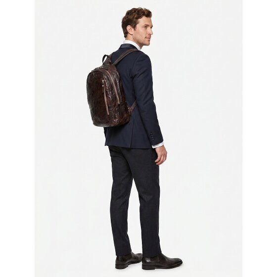 Campomaggi Frassino Mochila de día Piel natural 45 cm Compartimento para el portátil