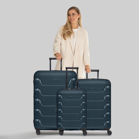 Smartbox Edition 01 4 ruedas Juego de maletas 3 piezas con pliegue de expansión