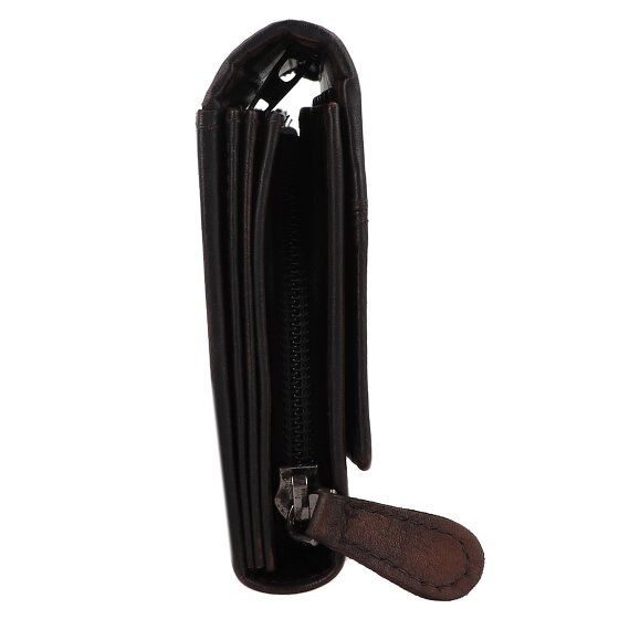 Greenburry Destressed Cartera Protección RFID Piel 13 cm