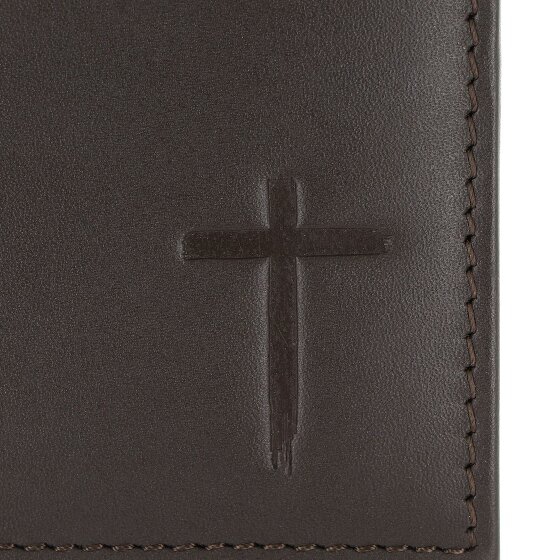oxmox Leather Cartera Bloqueo RFID Piel natural 11 cm