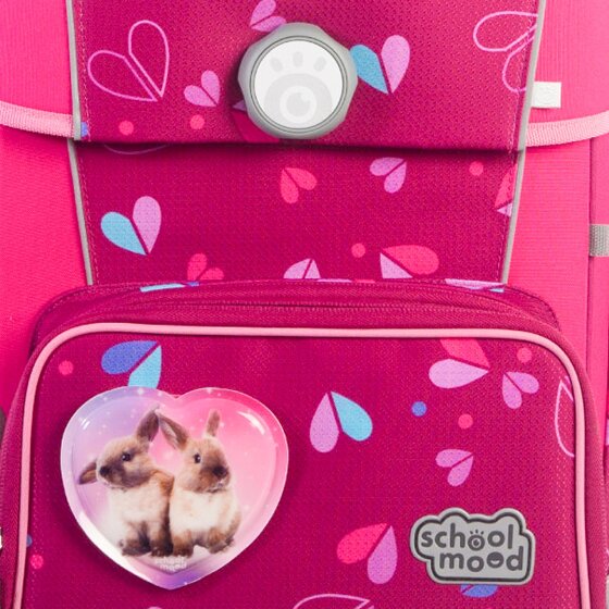 School-Mood Champion Maxx Pro Mila Juego de mochilas escolares 7 piezas