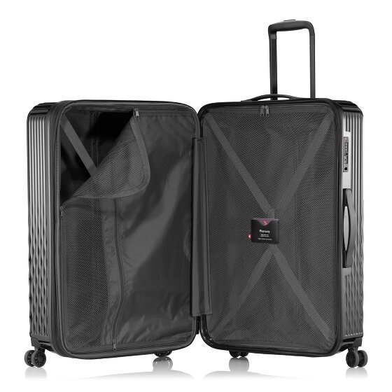 Pack Easy Flow 4 ruedas Trolley L 75 cm Con fuelle expandible