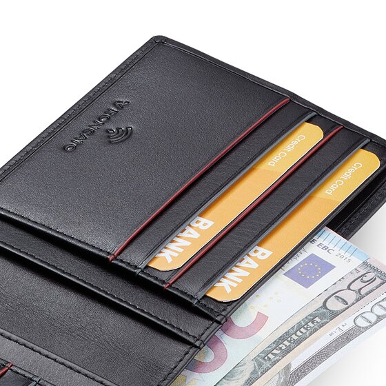 Roncato Detroit Cartera Protección RFID Piel 12.5 cm