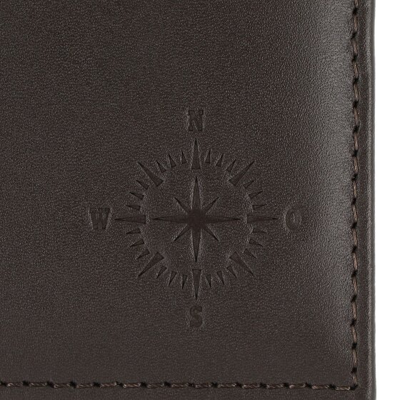 oxmox Leather Cartera Bloqueo RFID Piel natural 11 cm