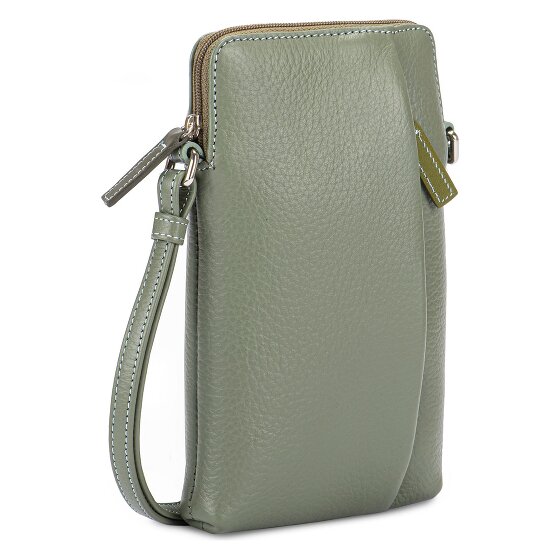 Mywalit Funda para teléfono móvil de cuero de 12 cm