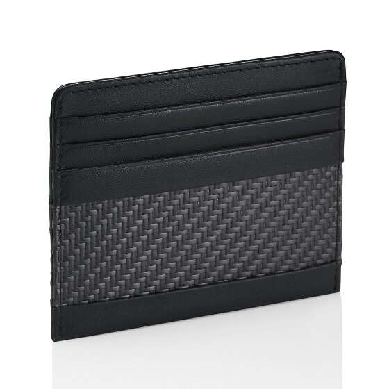 Porsche Design Funda para tarjetas de crédito de carbono de cuero RFID de 10 cm