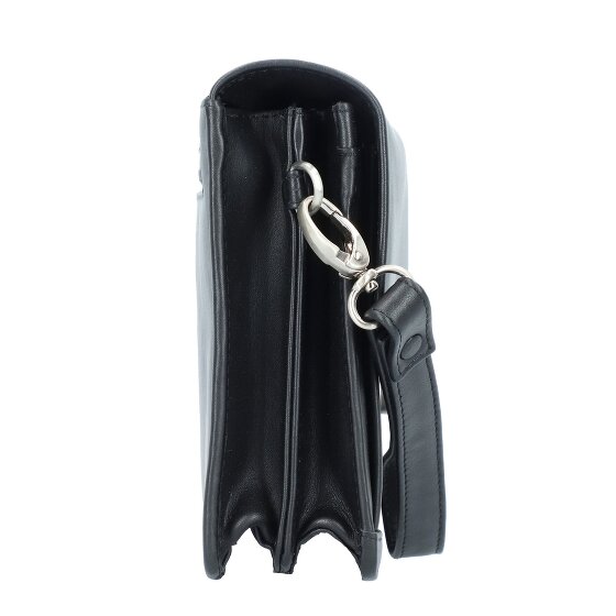 Esquire Bolsa de muñeca de cuero Oxford de 22 cm