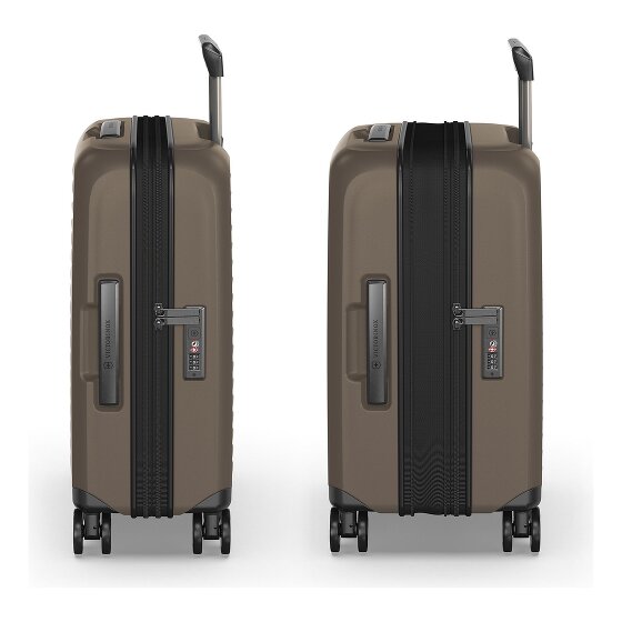 Victorinox Airox Advanced 4 ruedas Carro de la cabina S 55 cm Compartimento para el portátil con pliegue de expansión