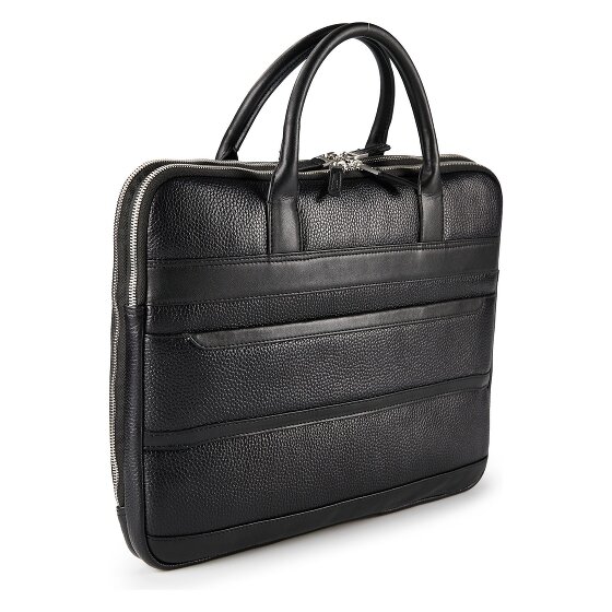 Guess Monaco Maletín Piel 38 cm Compartimento para el portátil