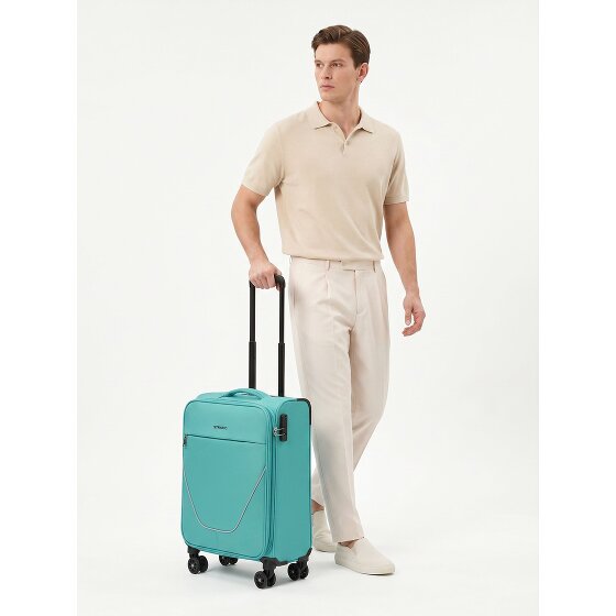 Stratic taska 4 ruedas Maletas de cabina S 55 cm Con asa expansible