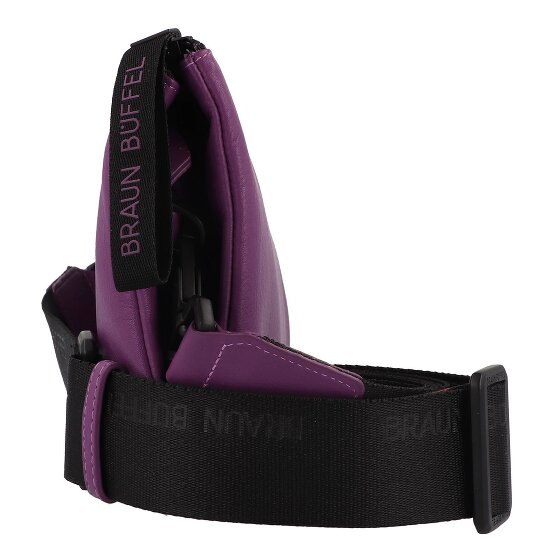 Braun Büffel Capri Bolsa de hombro Protección RFID Piel 23 cm