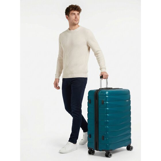 Bench Paris 4 ruedas Trolley L 76 cm Con fuelle expandible