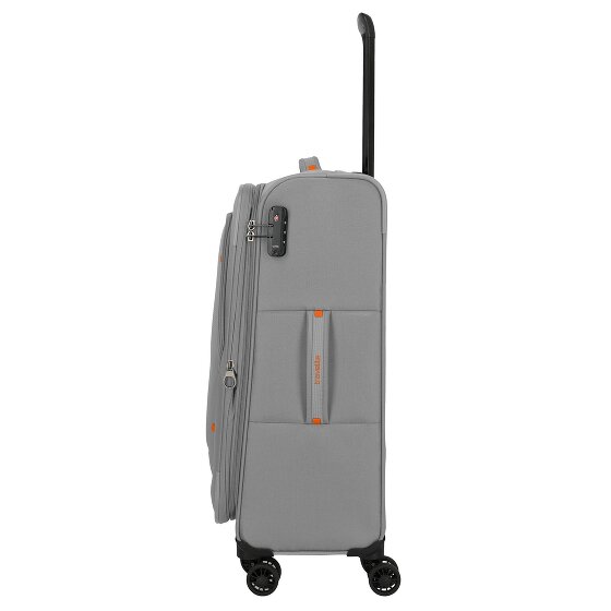 Travelite Umbria 4 ruedas Carrito M 67 cm con pliegue de expansión