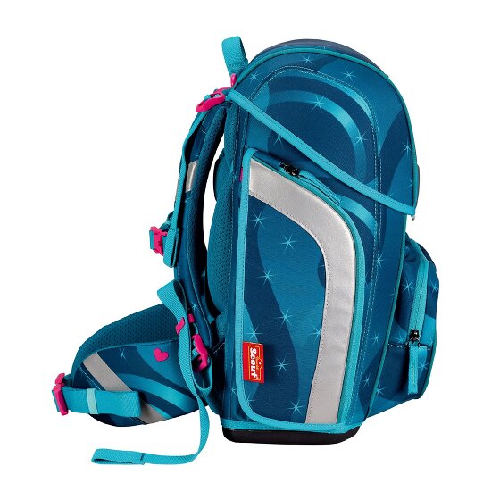 Scout Juego de mochilas escolares LED Genius 4pcs.