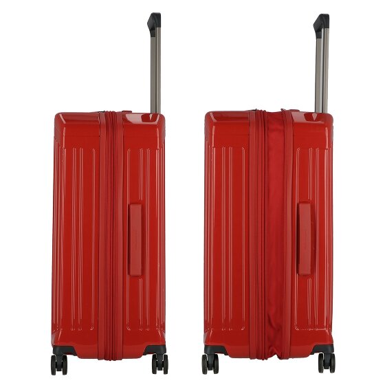 Piquadro PQ Light 4 ruedas Trolley 69 cm Con fuelle expandible