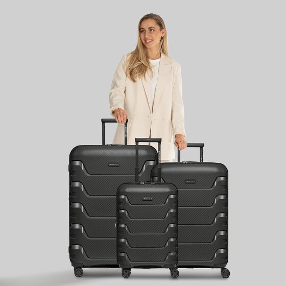 Smartbox Edition 01 4 ruedas Juego de maletas 3 piezas con pliegue de expansión