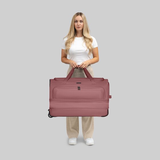 Redolz Bolsa de viaje Duffle Essentials de 2 ruedas 70 cm L con solapa de expansión