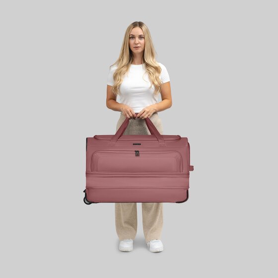 Redolz Bolsa de viaje Duffle Essentials de 2 ruedas 70 cm L con solapa de expansión