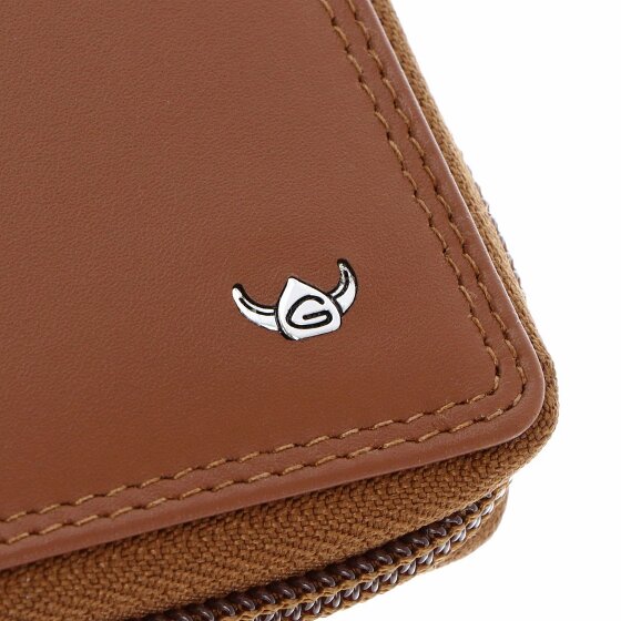 Golden Head Polo Cartera Bloqueo RFID Piel natural 12.5 cm