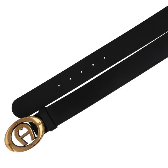AIGNER Cinturón de piel con logotipo