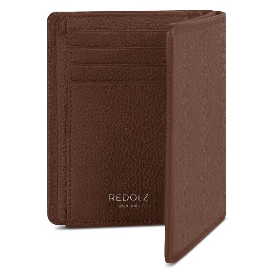 Redolz Cartera Leather Essentials HF de piel RFID desplegable de 9,5 cm