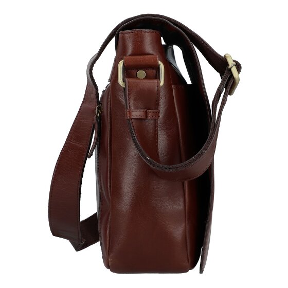Leonhard Heyden Cambridge Messenger Piel 38 cm Compartimento para portátil