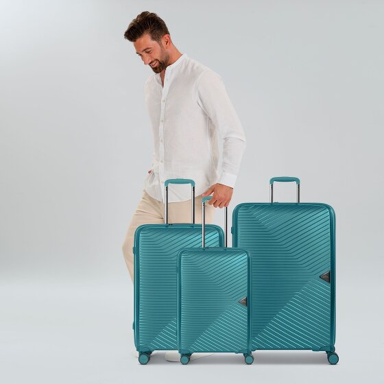 March15 Trading Gotthard Edition 4 ruedas Juego de maletas 3 piezas