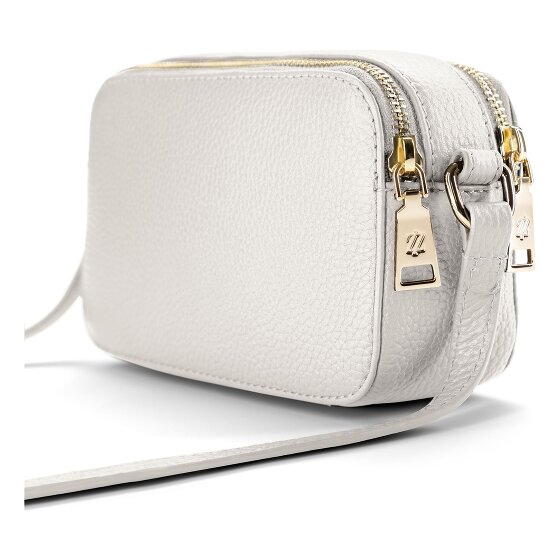 Lazarotti Bolonia Bolso bandolera cuero doble cremallera 18 cm