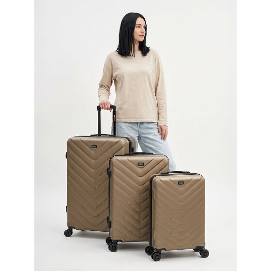 Redolz Essentials 07 3-SET 4 ruedas Set de maletas 3 piezas