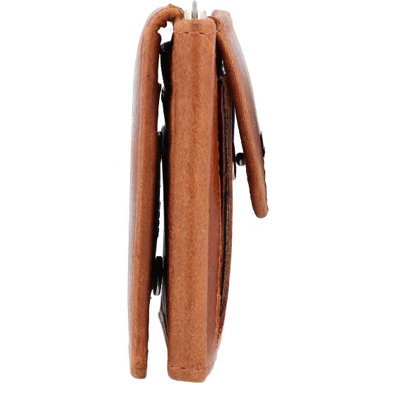 Mika Cartera RFID de cuero 11 cm con clip para billetes