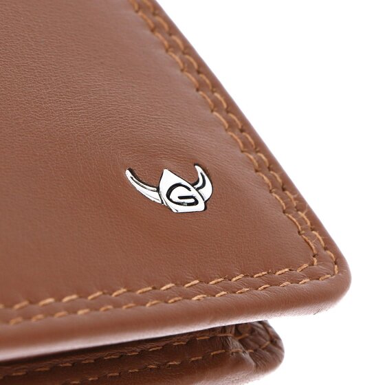 Golden Head Polo Cartera Bloqueo RFID Piel natural 12 cm