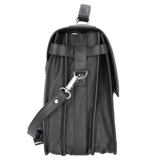 Alassio Maletín Monza de piel 38 cm compartimento para portátil