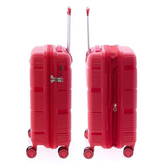 Gladiator 0800 4 ruedas Carrito 55 cm con pliegue de expansión