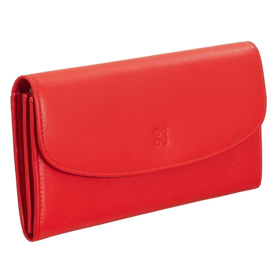 DuDu Cartera Gandia colorida de cuero RFID 19 cm