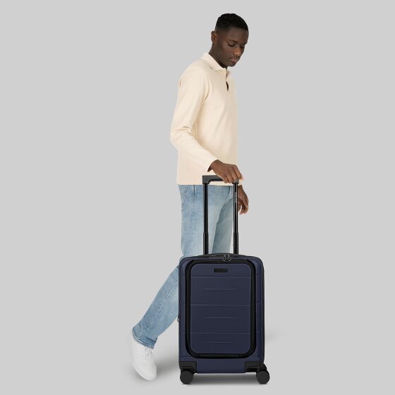 Police London 4 ruedas Trolley de cabina 55 cm Compartimento para laptop Con fuelle expandible