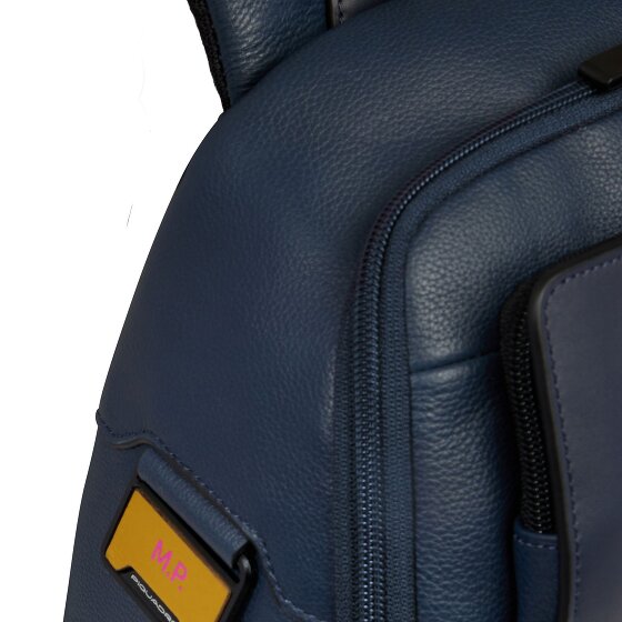 Piquadro Ael Mochila de día Piel 37 cm Compartimento para el portátil