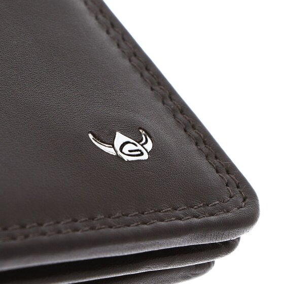 Golden Head Polo Cartera Bloqueo RFID Piel natural 11 cm