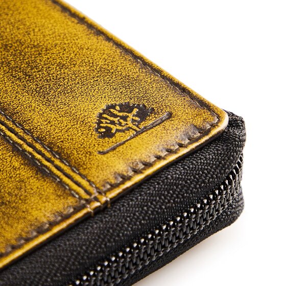 Greenburry Destressed Cartera Protección RFID Piel 10.5 cm