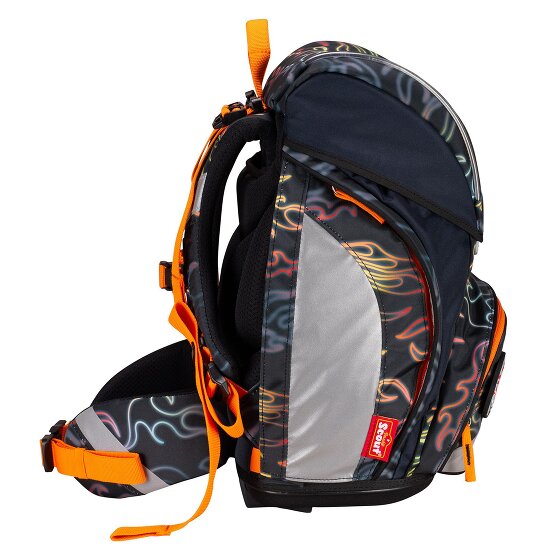 Scout Alpha Safety Light Juego de mochilas escolares 5 piezas