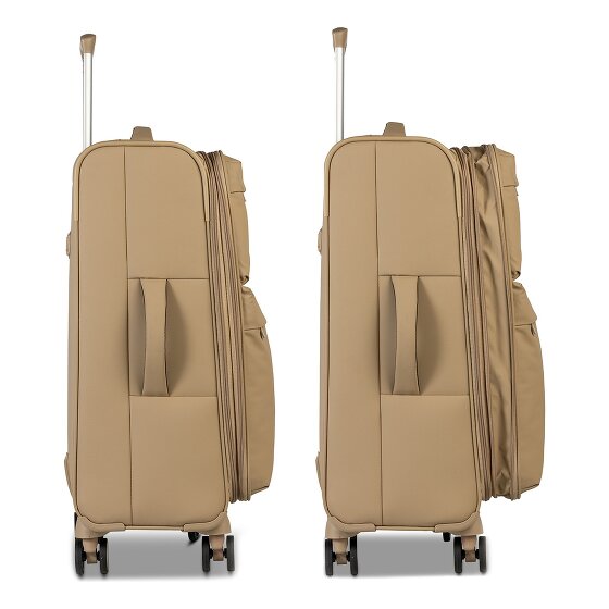 Worldpack Kyoto 4 ruedas Set de maletas 3 piezas Con fuelle expandible