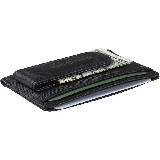 Jekyll & Hide Estuche para tarjetas de crédito RFID de piel Habana 10 cm