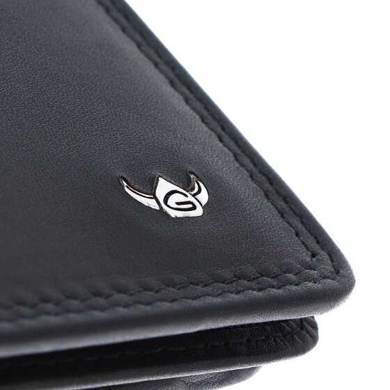 Golden Head Polo Cartera Bloqueo RFID Piel natural 12 cm