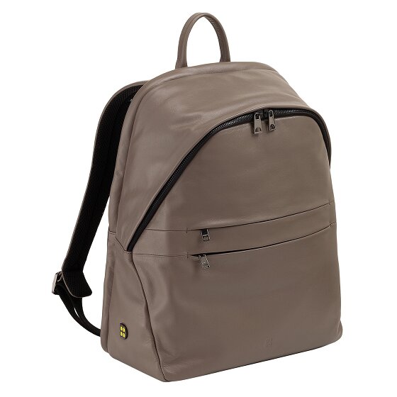 DuDu New York Mochila de día Piel 41 cm Compartimento para el portátil