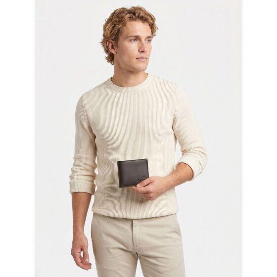 oxmox Leather Cartera Bloqueo RFID Piel natural 10 cm